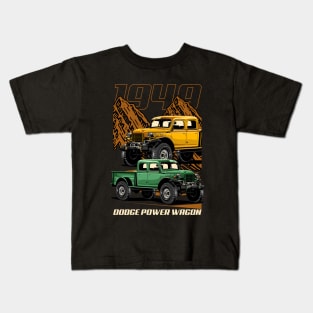 Power Wagon Truck Kids T-Shirt